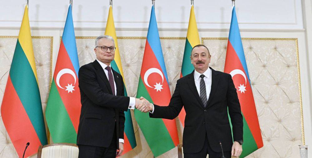 Литву с официальным визитом посетит президент Азербайджана Ильхам Алиев