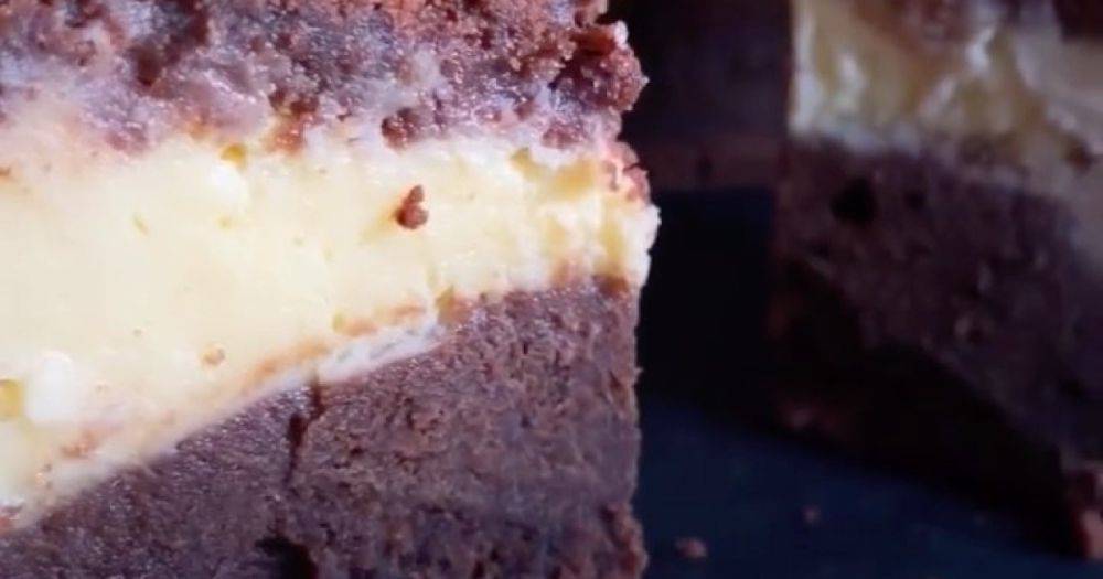 Мегашоколадный брауни с маскарпоне: пошаговый рецепт невероятного десерта (видео)