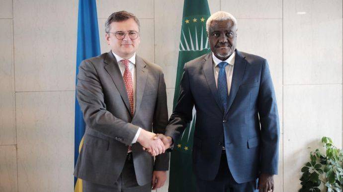 Кулеба встретился с председателем Африканского союза: Будут налаживать связи