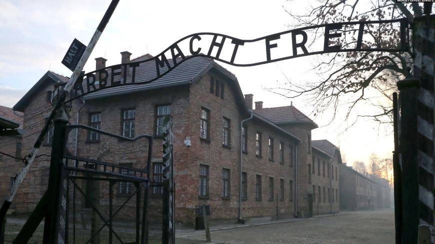 Немецкие школьники выложили селфи с нацистским приветствием на фоне Освенцима