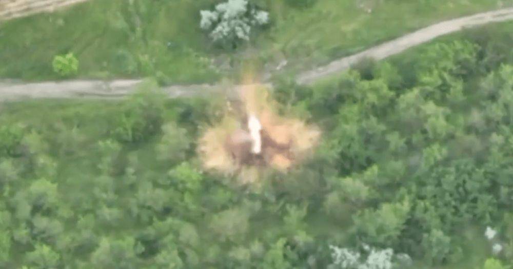 Украинский удар Excalibur уничтожил российскую пушку Д-20 (видео)