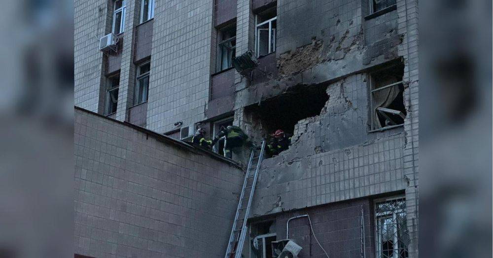 Обстрел оккупантами Киева: появились фото последствий ночной атаки дронов врага