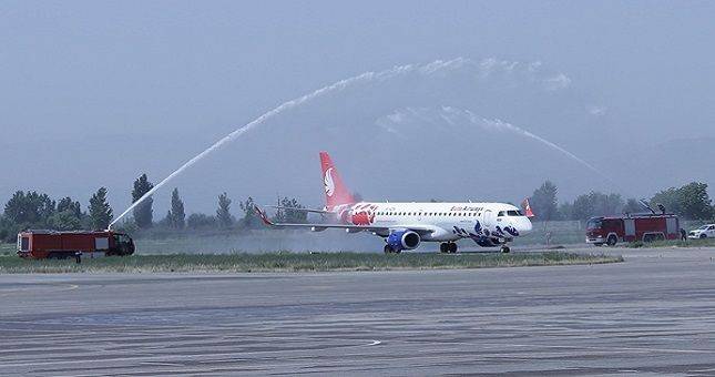 «Buta Airways» совершила первый прямой рейс по маршруту «Баку – Душанбе – Баку»