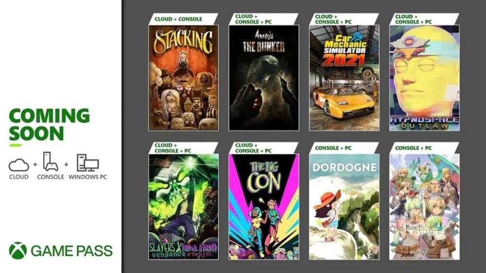 Amnesia: The Bunker, Car Mechanic Simulator 2021 и Dordogne: новые игры появятся в Xbox Game Pass в июне