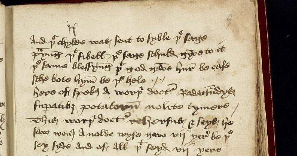 Стендап из 15-го века. В Британии найдена рукопись с "непристойным" выступлением менестреля
