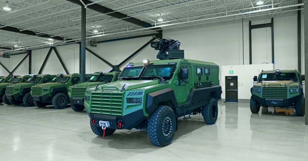 На службе у ВСУ: канадская Roshel представила новый бронеавтомобиль MRAP Senator (видео)