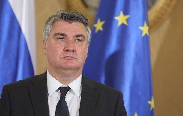 Глава Хорватии раскритиковал лозунг "Слава Украине"