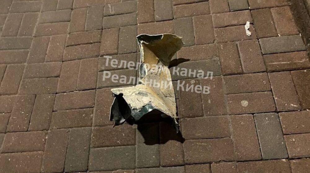 Атака на Киев: в жилой застройке одного из районов нашли обломки беспилотника