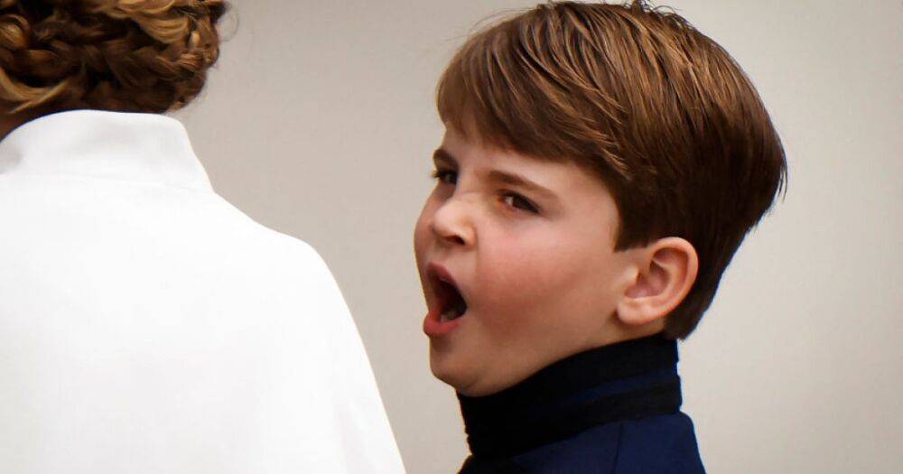 Принц Луи зевал во время коронации короля Чарльза III (фото, видео)