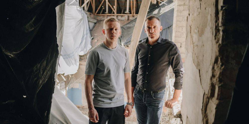Шевченко и Зинченко посетили разрушенный оккупантами лицей на Черниговщине — фото