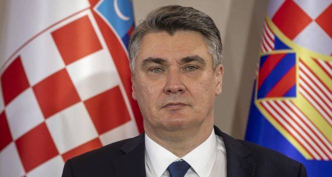 Президент Хорватии заявил, что не хочет слышать у себя в стране лозунг «Слава Украине»
