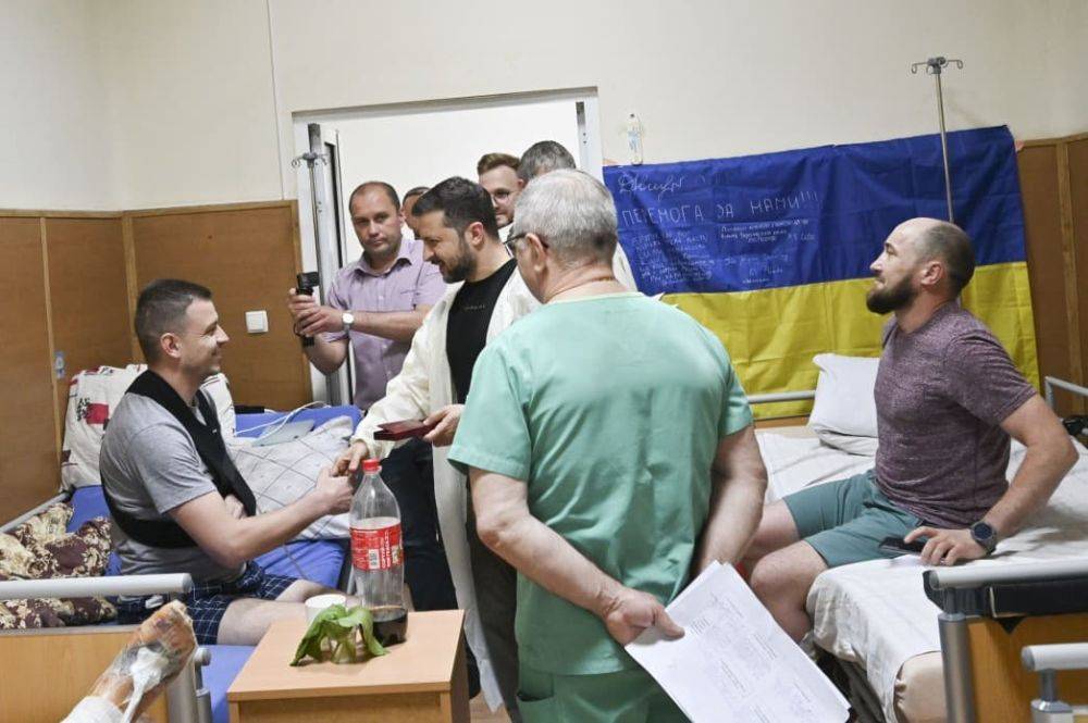 31 мая в Одессе Зеленский посетил раненых бойцов | Новости Одессы