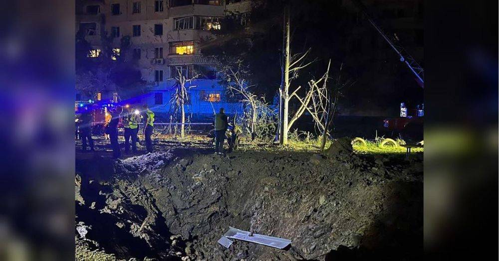 Три человека погибли в Одессе в результате ночной атаки беспилотников (фото, видео)