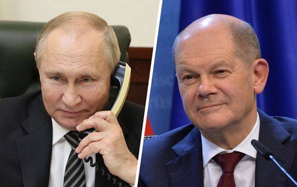 Шольц планирует провести телефонный разговор с Путиным