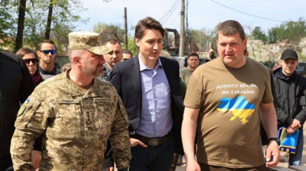 В Украину с неанонсированным визитом прибыл премьер-министр Канады Трюдо