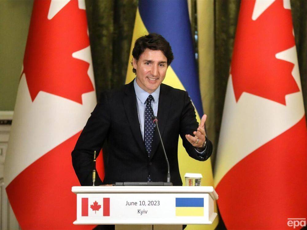 Трюдо объявил о новом пакете военной помощи Канады Украине на сумму $375 млн
