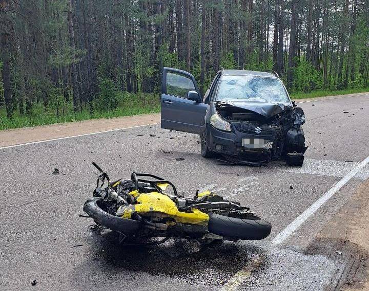 В смертельном ДТП под Вышний Волочком погиб мотоциклист
