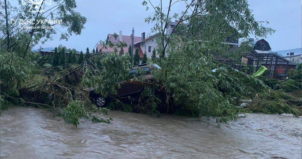 Повреждены почти 100 домов: во Львовской ОВА озвучили последствия масштабного потопа (фото, видео)