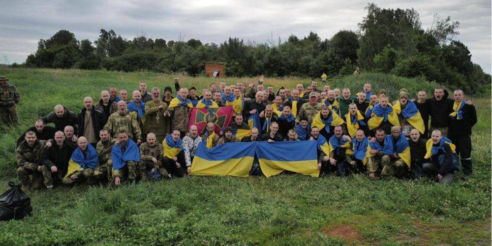 Украина вернула из российского плена 95 человек