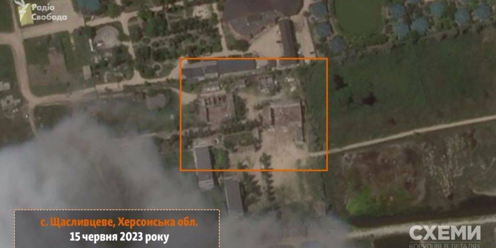 Спутники зафиксировали последствия удара ВСУ по базе оккупантов возле Геническа — фото