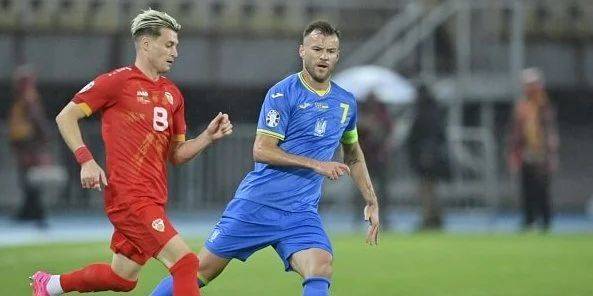 Сборная Украины чудом вырвала победу в матче с Северной Македонией в отборе на Евро-2024