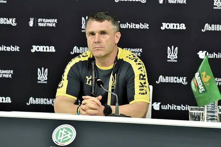 Ребров одержал дебютную победу в официальном матче на посту главного тренера сборной Украины