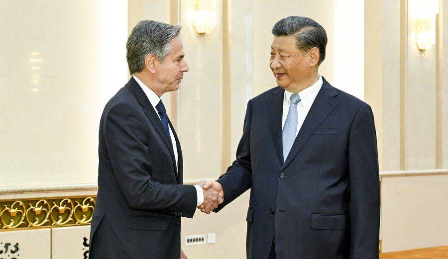 Госсекретарь США Блинкен встретился в Пекине с председателем КНР Си Цзиньпином