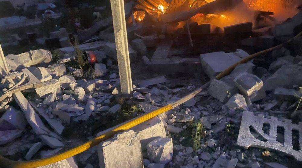 В Киевской области в результате ночной атаки повреждены дома, пострадал ребенок