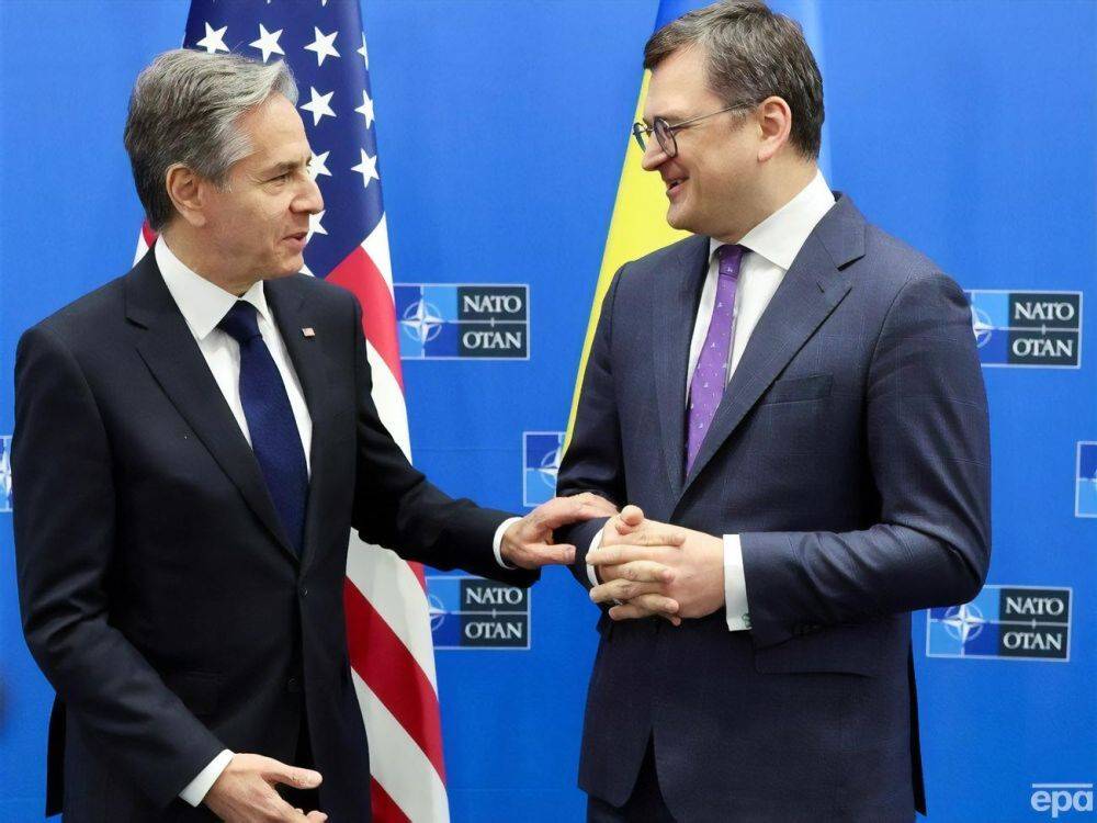 Кулеба на встрече с Блинкеном обсудил перспективы членства Украины в НАТО, формулу мира и укрепление контрнаступательного потенциала