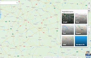 В Беларуси засекретили детальные карты местности