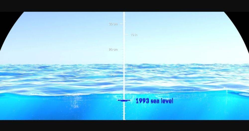 Медленное утопление. Устрашающая анимация NASA демонстрирует подъем уровня моря за последние 30 лет
