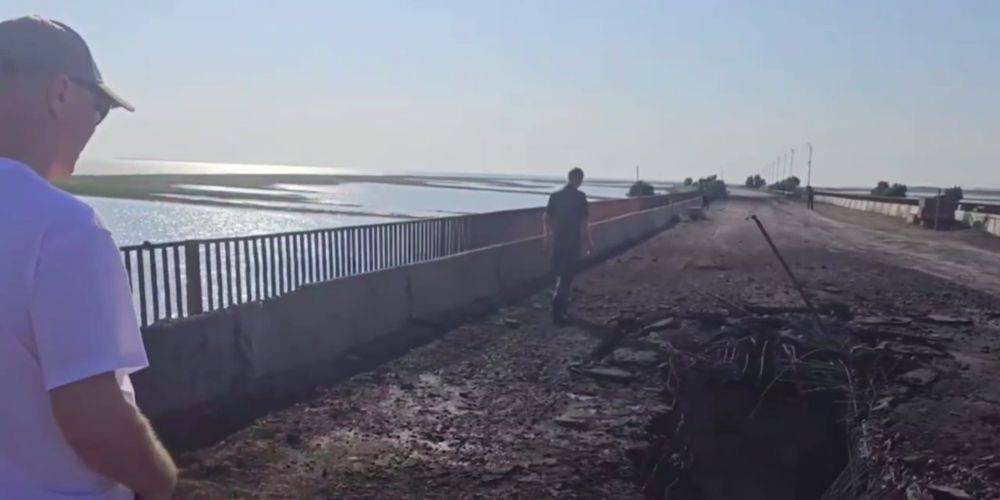 Коллаборант Сальдо признал, что Чонгарский мост «поврежден серьезнее, чем мы думали»