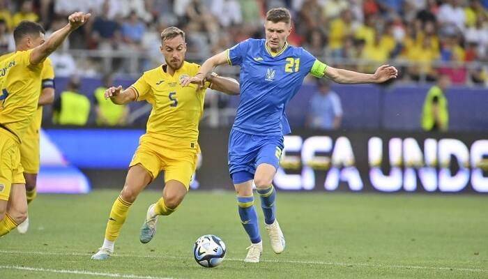 Бондаренко — лучший игрок матча молодежных сборных Украины и Румынии