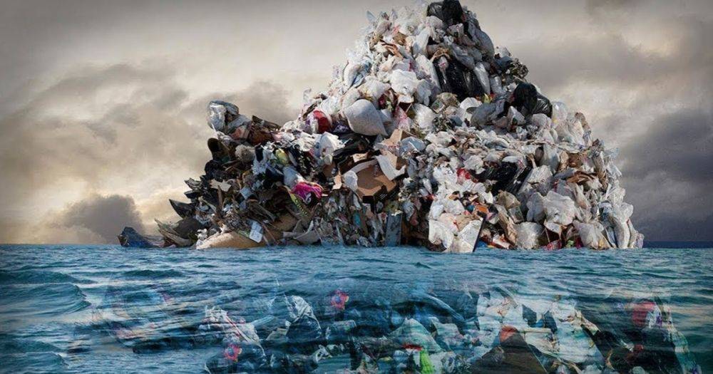 В три раза больше Франции: огромный плавучий "мусорный остров" дрейфует в океане (фото)