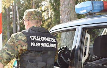Нелегалы бросали камни в польских пограничников с территории Беларуси