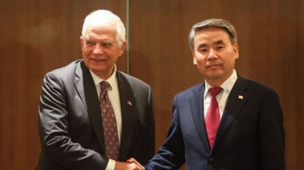 Боррель обсудил с главой Минобороны Южной Кореи потребности Украины в боеприпасах