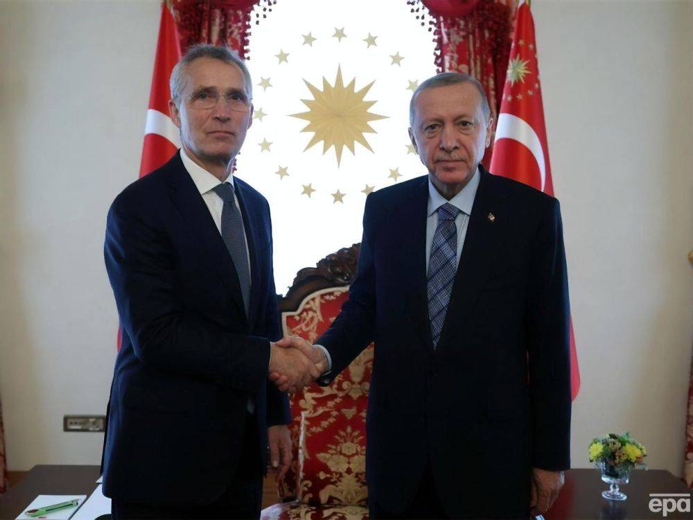 Столтенберг встретился с Эрдоганом и заявил, что Швеция выполнила требования Турции для вступления в НАТО