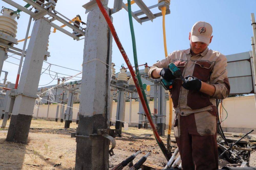 В Минэнерго заявили о начале восстановления подачи электроэнергии в Мирабадском районе