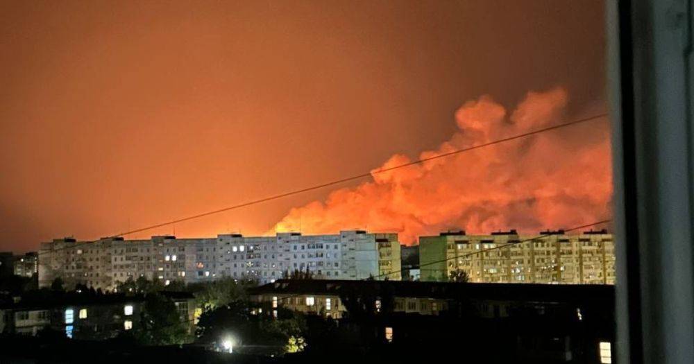 В оккупированном Бердянске прогремел мощный взрыв (фото, видео)