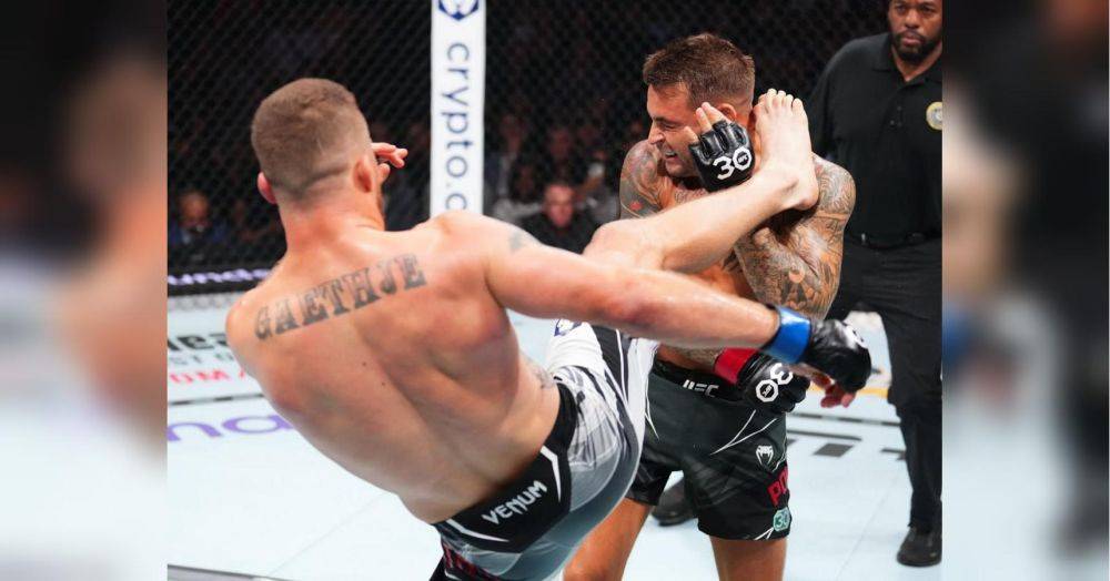 Гэйтжи отомстил Порье убийственным ударом ногой в голову: видео эффектного нокаута в главном бою UFC 291