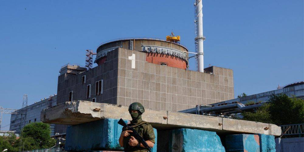 Россияне устанавливали на крышах энергоблоков Запорожской АЭС пулеметные гнезда — Энергоатом