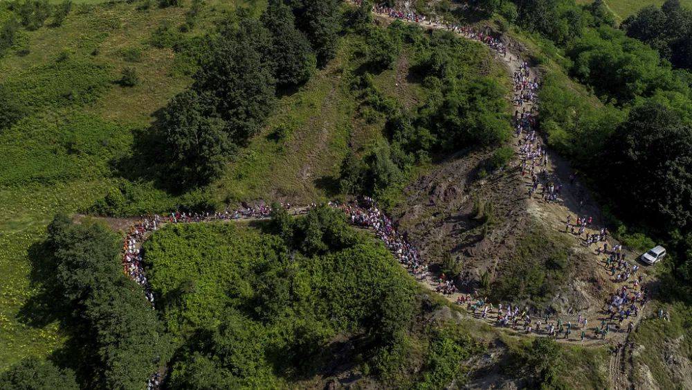 Марш мира в память о геноциде в Сребренице