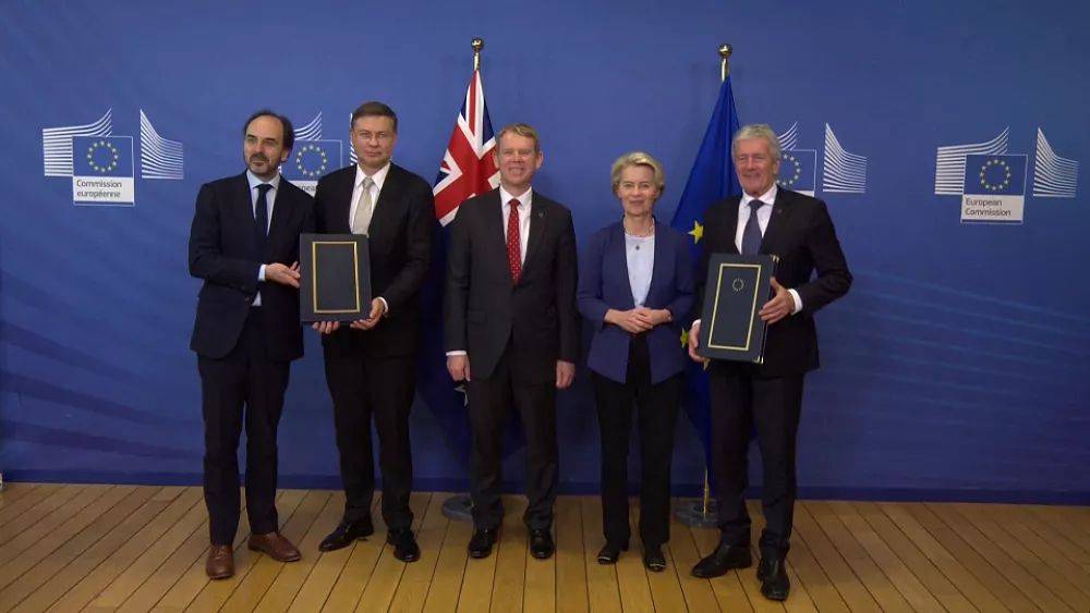 Евросоюз и Новая Зеландия подписали соглашение о свободной торговле