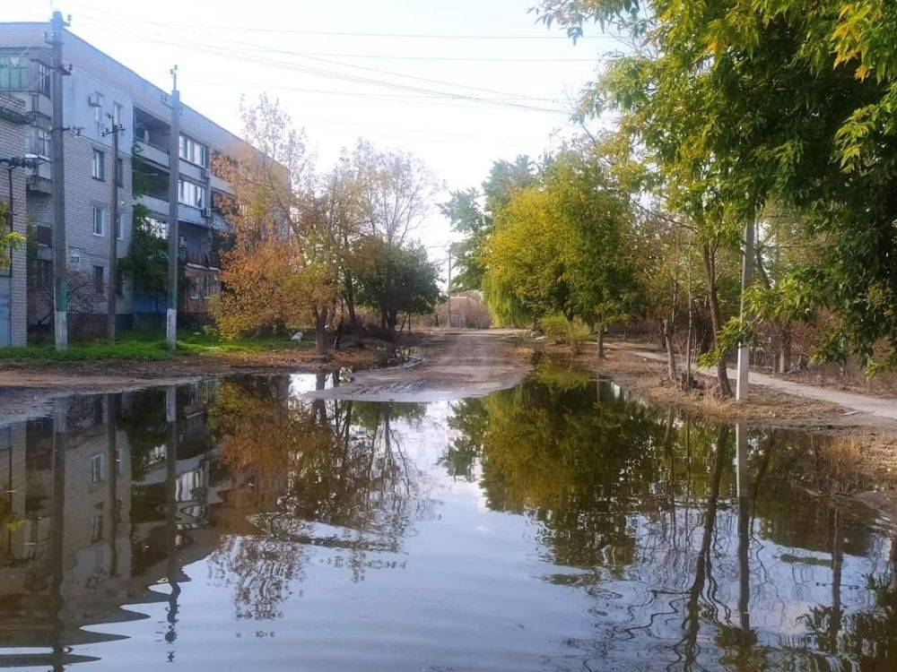 Подрыв Каховской ГЭС - как выглядит затопленная Голая Пристань в августе - фото и видео