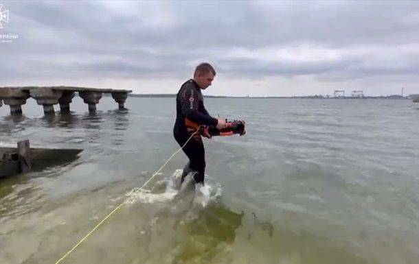 ДСНС использует подводные дроны для разминирования