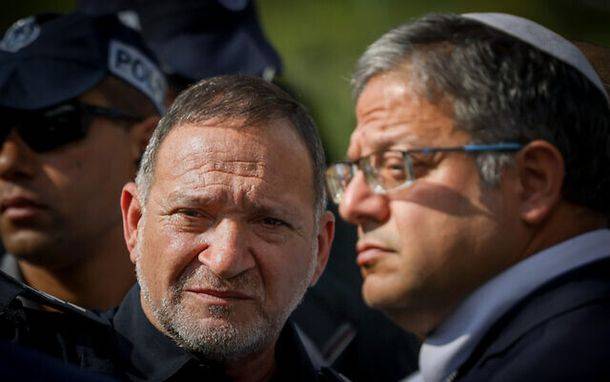 Бен-Гвир и Шабтай публично поспорили, кто является главным руководителем израильской полиции