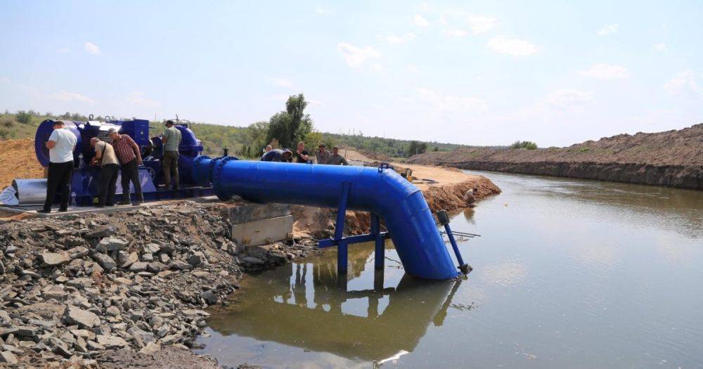 Подрыв Каховской ГЭС: в Днепропетровской области заработала первая нить водопровода