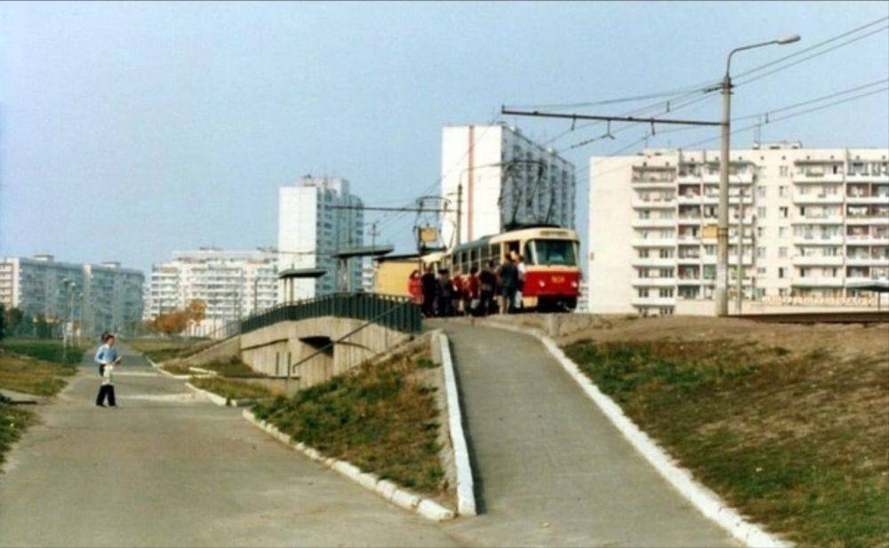 Киев в 1970-1980-х годах - архивные фото Оболони в Киеве