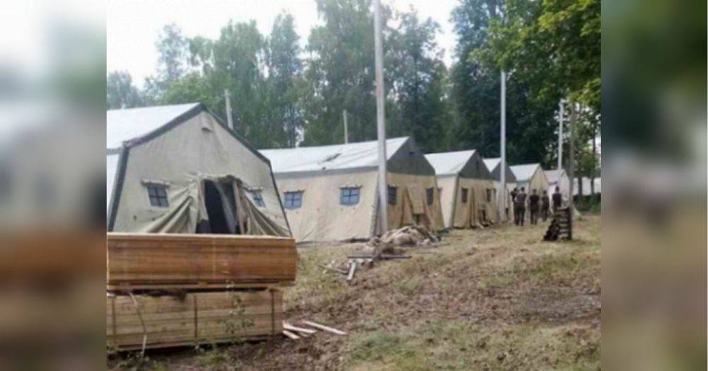Не прошло и суток: лагерь «вагнеровцев» в беларуси начали демонтировать