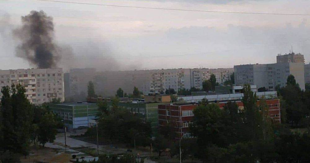 Атака дрона-камикадзе: оккупанты пожаловались на "прилет" по военной администрации Энергодара